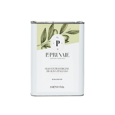 Organic Extra Virgin Olive Oil Tin 3 liters