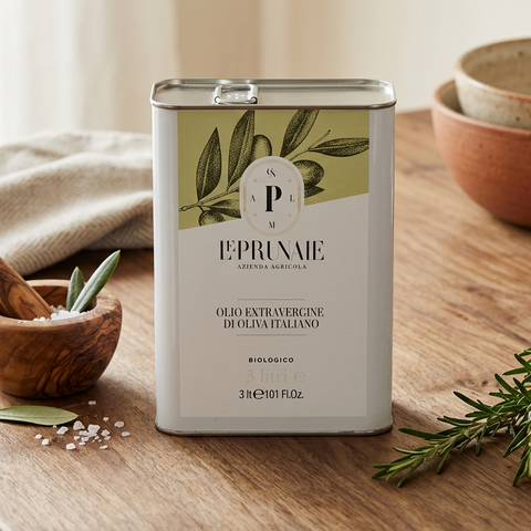 Latta 3 litri Olio Le Prunaie