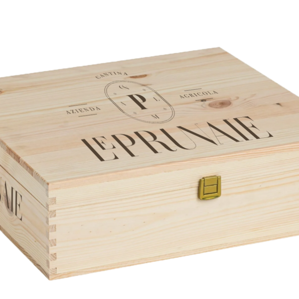 cassetta in legno 3 bott - chiusara con incisione